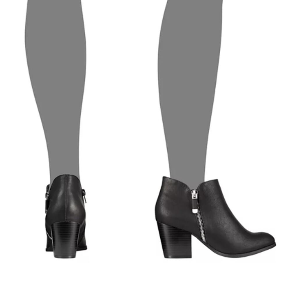 Style & Co Masrinaa Ankle Booties in Black New in Box Size 7 - Picture 4 of 6